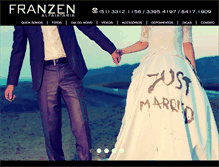 Tablet Screenshot of franzen.com.br